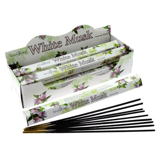 6pk Stamford Incense Sticks White Musk
