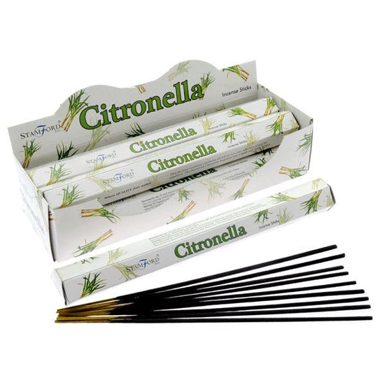 6pk Stamford Incense Sticks Citronella