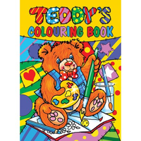 12pk Teddy Colouring Book 4asstd - Tiger Feet Ireland