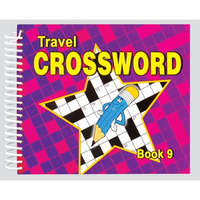 12pk Travel Crossword Book 4asstd - Tiger Feet Ireland