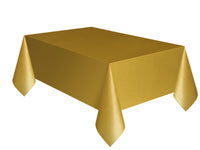 Plastic Tablecover 54" x 108" Gold - Tiger Feet Ireland