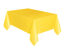 Plastic Tablecover 54x108" Sunflower Yellow - Tiger Feet Ireland