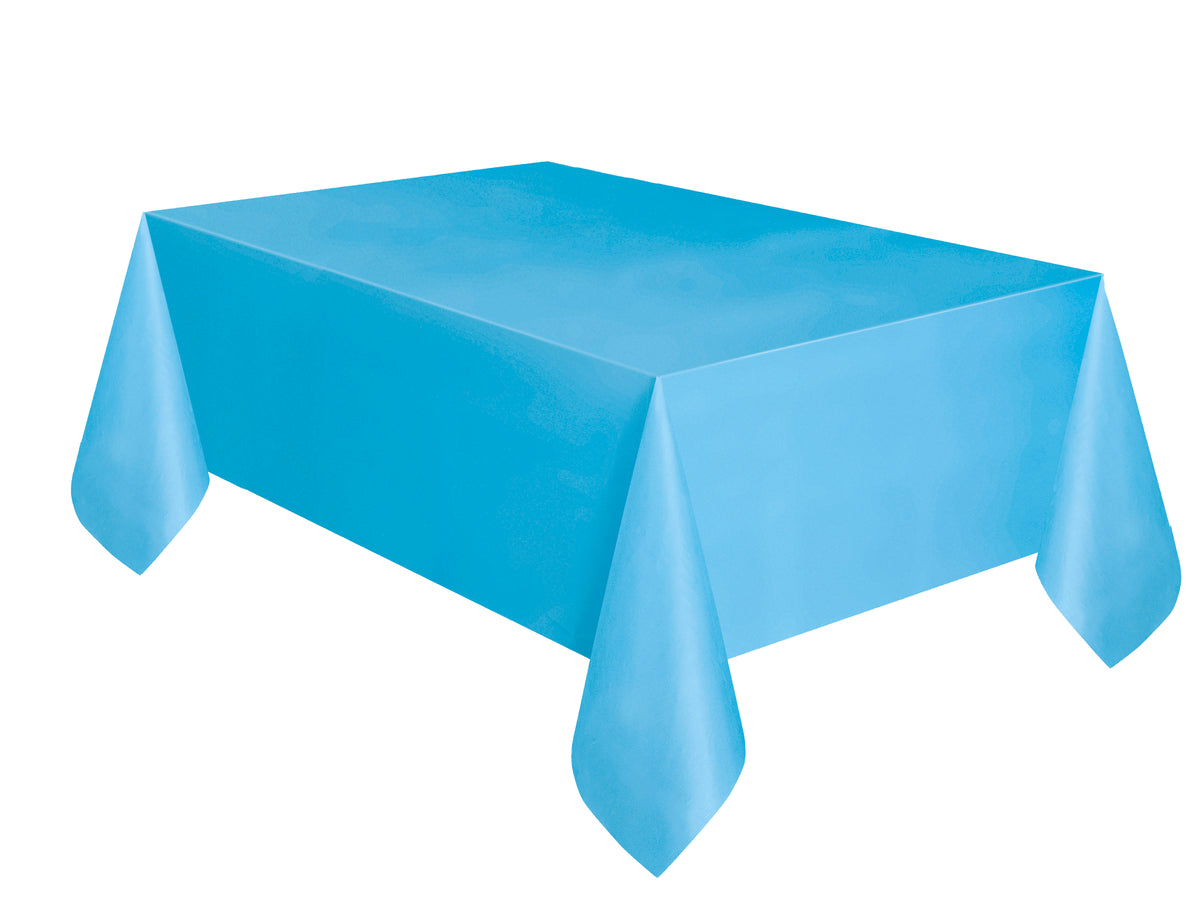 Plastic Tablecover 54x108" Powder Blue - Tiger Feet Ireland