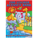 12pk A4 Animal Sticker Book 4asstrd - Tiger Feet Ireland