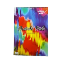 5pk A3 Sketchbook Spiral 100g 25sheet - Tiger Feet Ireland