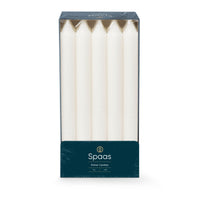 10pk 8hr. Household Candle 21/240 White - Tiger Feet Ireland