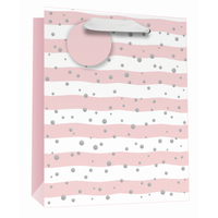 6pk Giftbags Medium Polka Girl - Tiger Feet Ireland