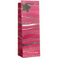 6pk Giftbags Bottle Pink Wave - Tiger Feet Ireland
