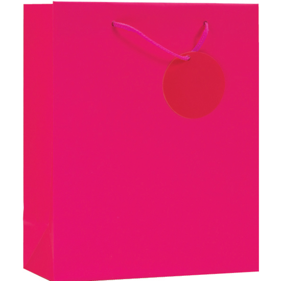 Simon Elvin Gift Bag Cerise Large 6pk