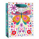6pk Giftbags Large Floral Butterfly - Tiger Feet Ireland