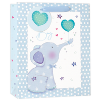 6pk Giftbags Large Baby Boy - Tiger Feet Ireland