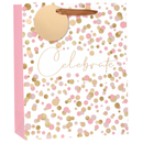 6pk Giftbags Large Celebrate Polka Dots - Tiger Feet Ireland