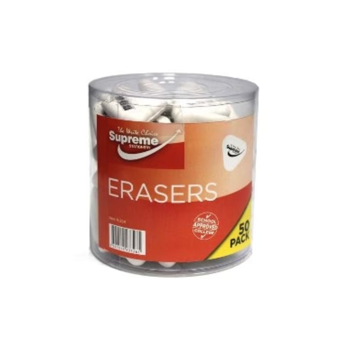 50pk Eraser Small Triangle - Tiger Feet Ireland