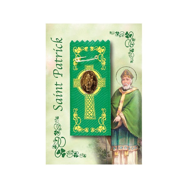 12pk St. Patrick's Day Badge Embosses Medal - Tiger Feet Ireland