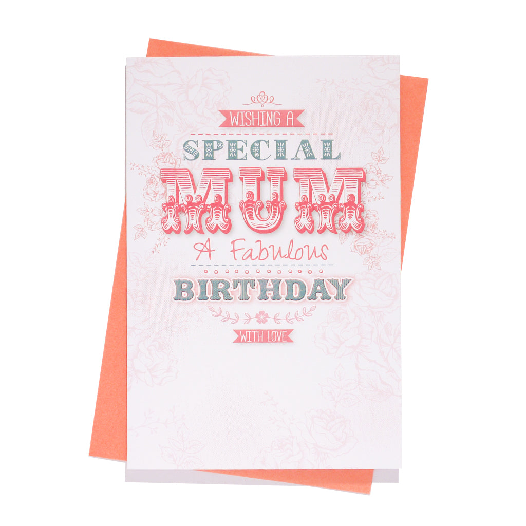 6pk Cards C75 Birthday Mum - Tiger Feet Ireland