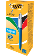 12pk BIC 4 Colour Pens - Tiger Feet Ireland