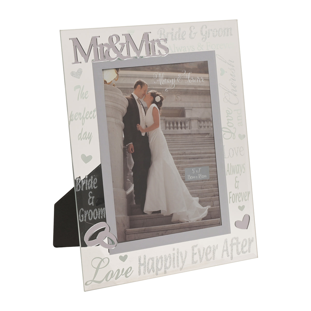 Mirror 3D Words Wedding Frame 5"x7" - Tiger Feet Ireland