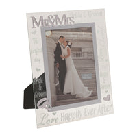 Mirror 3D Words Wedding Frame 5"x7" - Tiger Feet Ireland