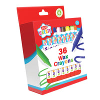 36pcs Wax Crayons - Tiger Feet Ireland