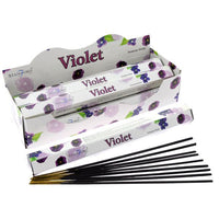 6pk Stamford Incense Sticks Violet - Tiger Feet Ireland