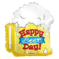 Foil Balloon 18" Happy Birthday - Tiger Feet Ireland
