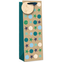 6pk Giftbags Bottle Stars - Tiger Feet Ireland