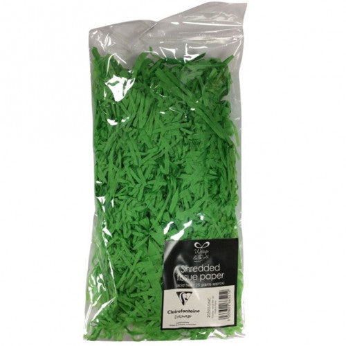 Shredded Paper Tissue 20g Green - Tiger Feet Ireland