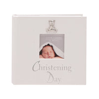 Christening Pearlised Photo Album 4"x6" - Tiger Feet Ireland
