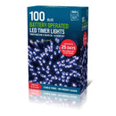LED Timer Lights 100 Blue