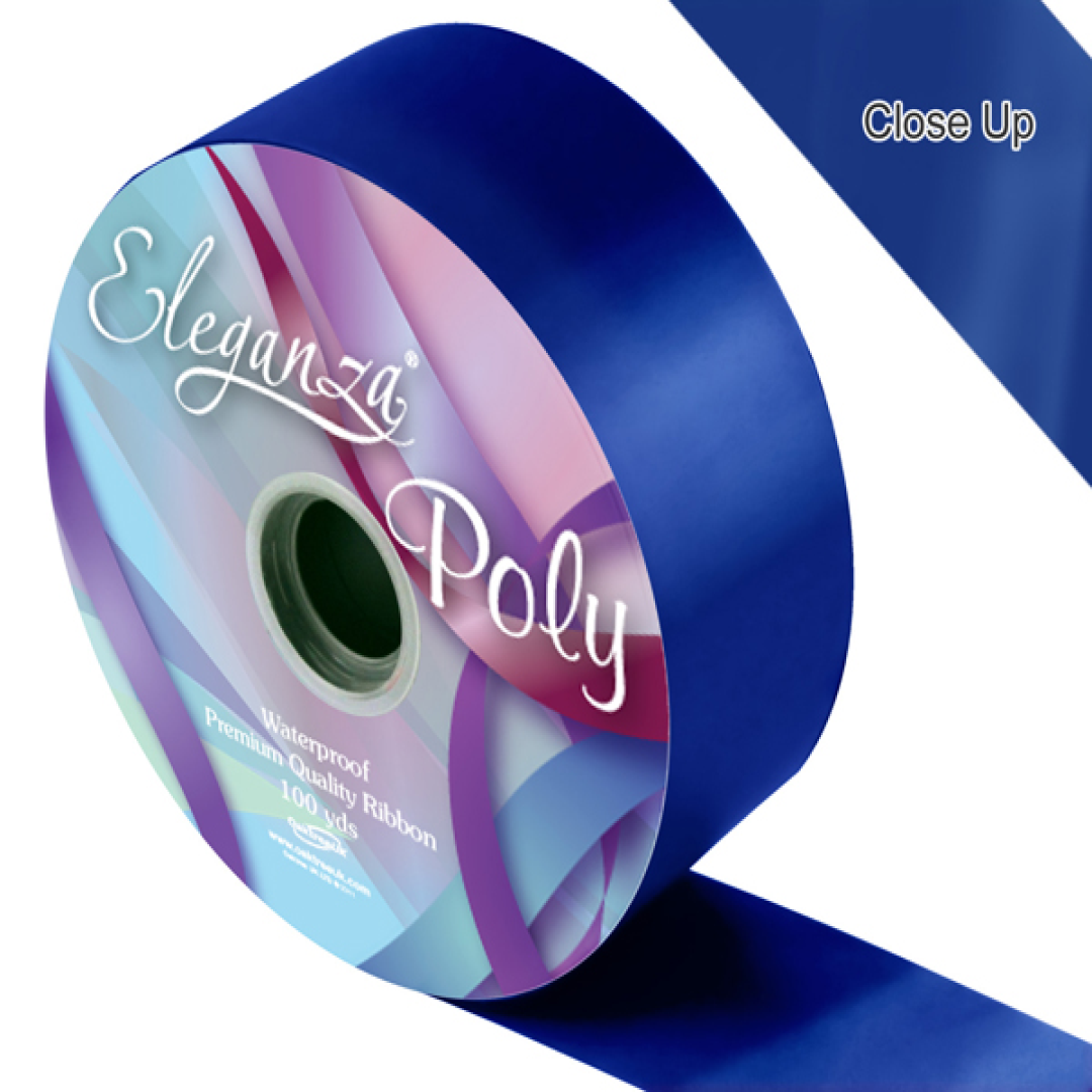 Eleganza Rbbn 5cm x 91m Navy Blue - Tiger Feet Ireland