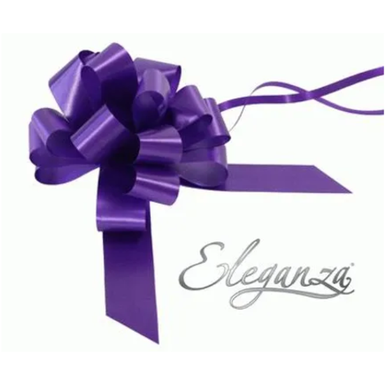 30ct Pull Bows 3cm Purple