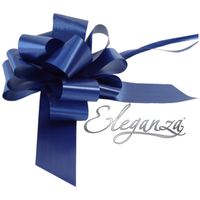 20pc Eleganza Pull Bows 5cm Navy Blue - Tiger Feet Ireland
