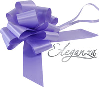 20pc Eleganza Pull Bows 5cm Lavender - Tiger Feet Ireland