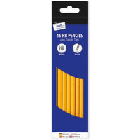 15pcs HB Pencils with Eraser Tops - Tiger Feet Ireland