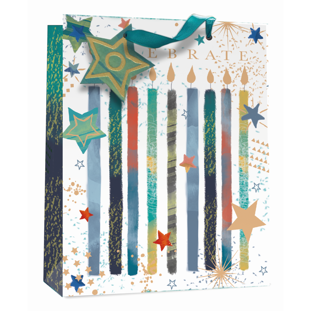 6pk Giftbags Medium Candles - Tiger Feet Ireland