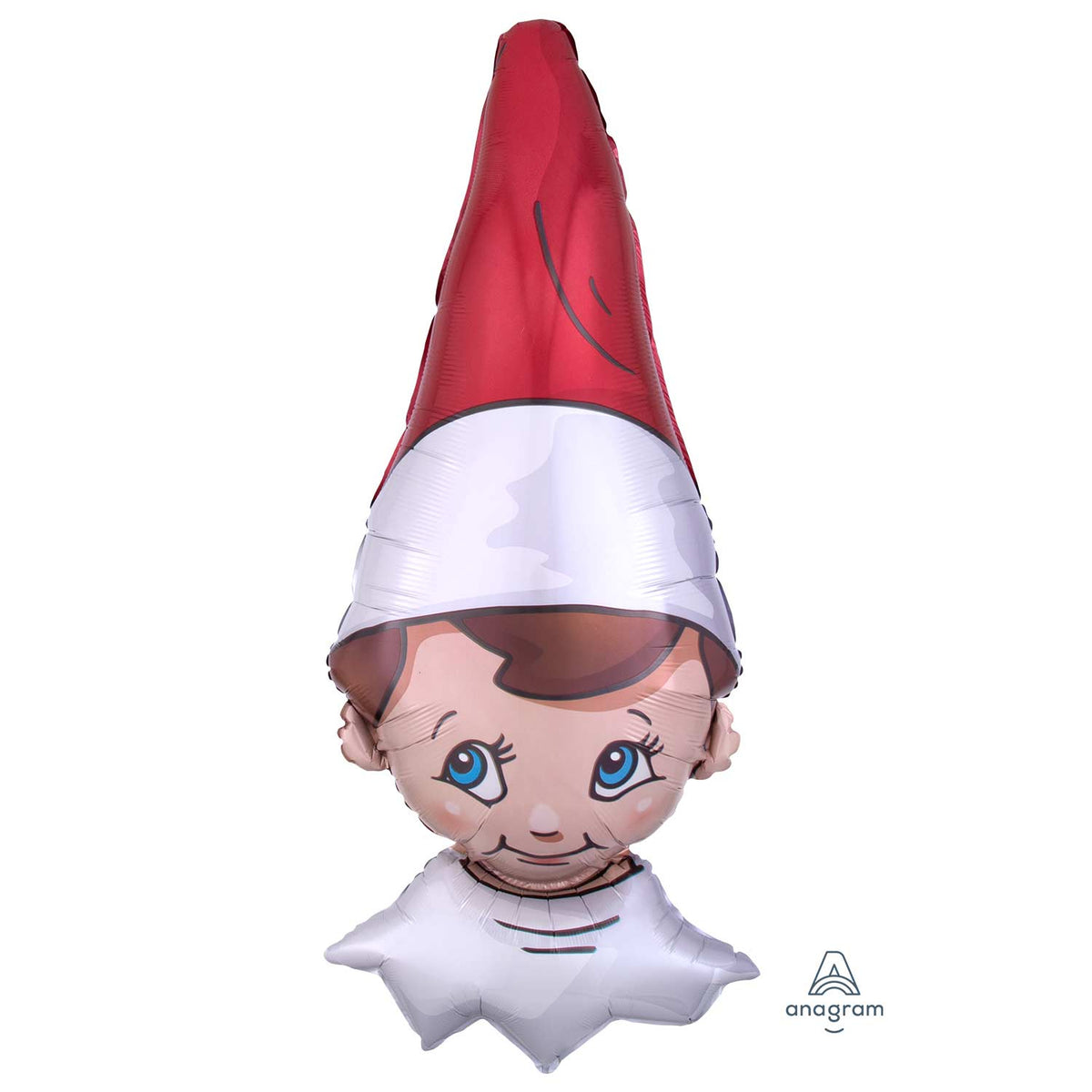 Foil Balloon 38" Supershape Elf on the Shelf - Tiger Feet Ireland