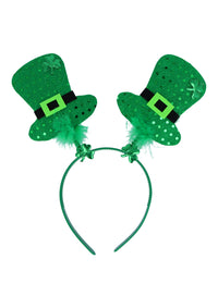 Head Bopper with Mini Irish Hat and Fur - Tiger Feet Ireland