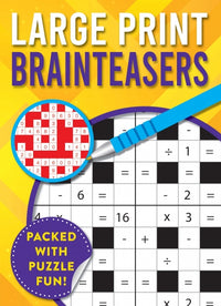 Large Print Brainteasers - Tiger Feet Ireland