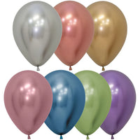 Sempertex Reflex Assorted 5" Latex Balloons 50pk