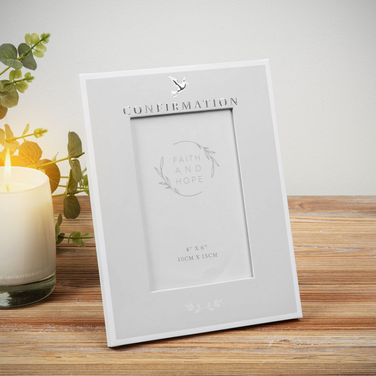 Faith & Hope Confirmation Photo Frame 4"x6" - Tiger Feet Ireland