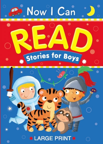 Now I Can Read - Stories for Boys - Tiger Feet Ireland