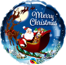 Foil Balloon 18" Round St. Nick - Tiger Feet Ireland