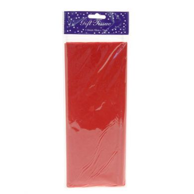 5 Sheets Retail Tissue Paper Red