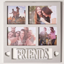 4 Aperture Collage Friends Photo Frame - Tiger Feet Ireland
