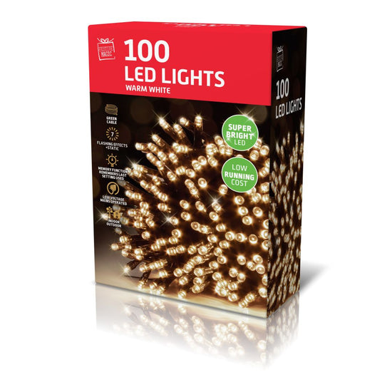 LED Lights 100 Warm White