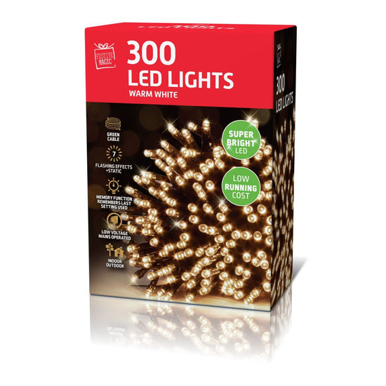 LED Lights 300 Warm White