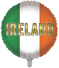 Foil Balloon 18" Football Ireland - Tiger Feet Ireland