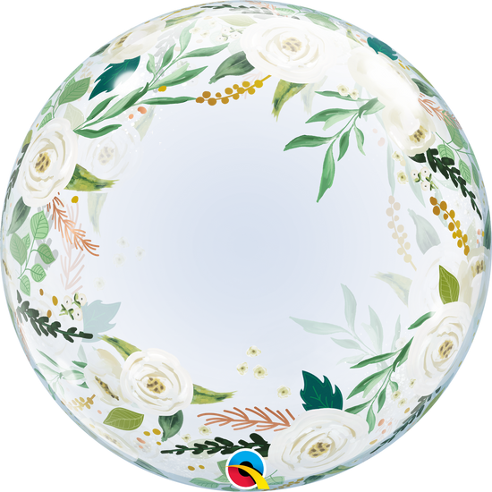 Wedding Floral 24" Deco Bubble Balloon