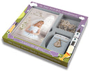 Communion Gift Set Hardback Book/Rosary/Necklet - Tiger Feet Ireland