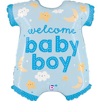 Foil Balloon 26" Supershape Baby Girl - Tiger Feet Ireland